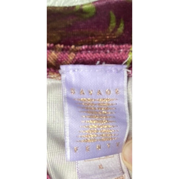 Savage X Fenty Sleep SET XL Psychedelic Velvet Dazed FX Pajama Lounge Purple - Picture 10 of 12